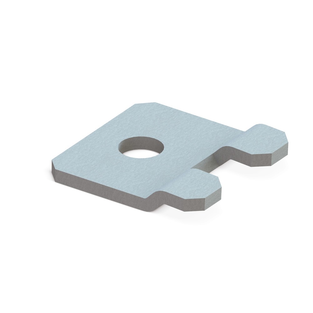 Produktabbildung Nr. 2: Floor anchoring, galvanised, for META cantilever rack