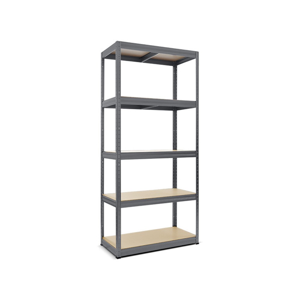 Product image: HEMMDAL heavy-duty rack type S+, graphite grey – 180 x 90 x 60 cm – up to 750 kg
