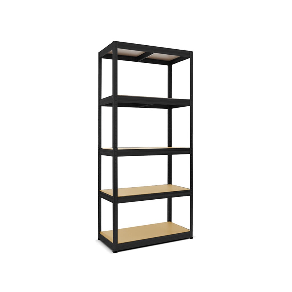 HEMMDAL heavy-duty rack type S+, black – 180 x 90 x 60 cm – up to 750 kg Product image: HEMMDAL heavy-duty rack type S+, black – 180 x 90 x 60 cm – up to 750 kg