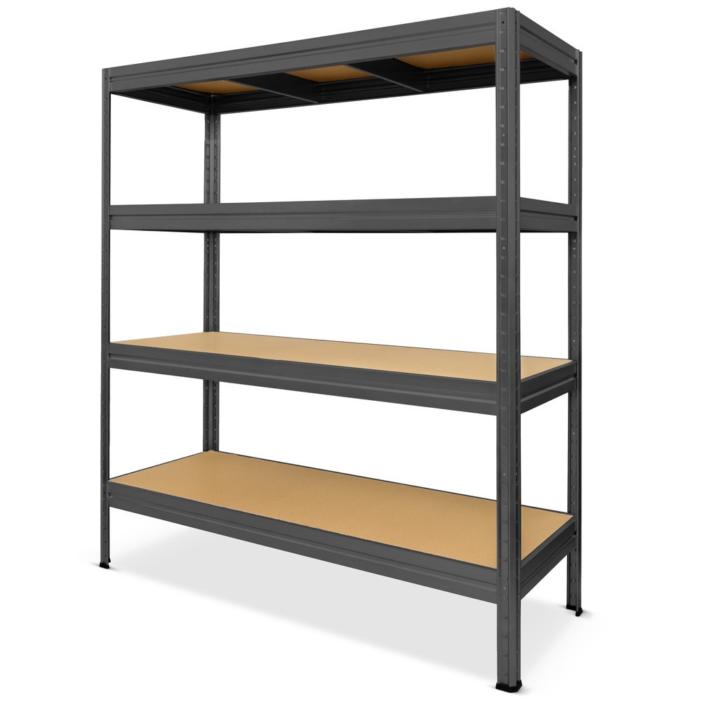 Product image no. 1: HEMMDAL heavy-duty rack type XL, anthracite – 180 x 180 x 60 cm – up to 2000 kg