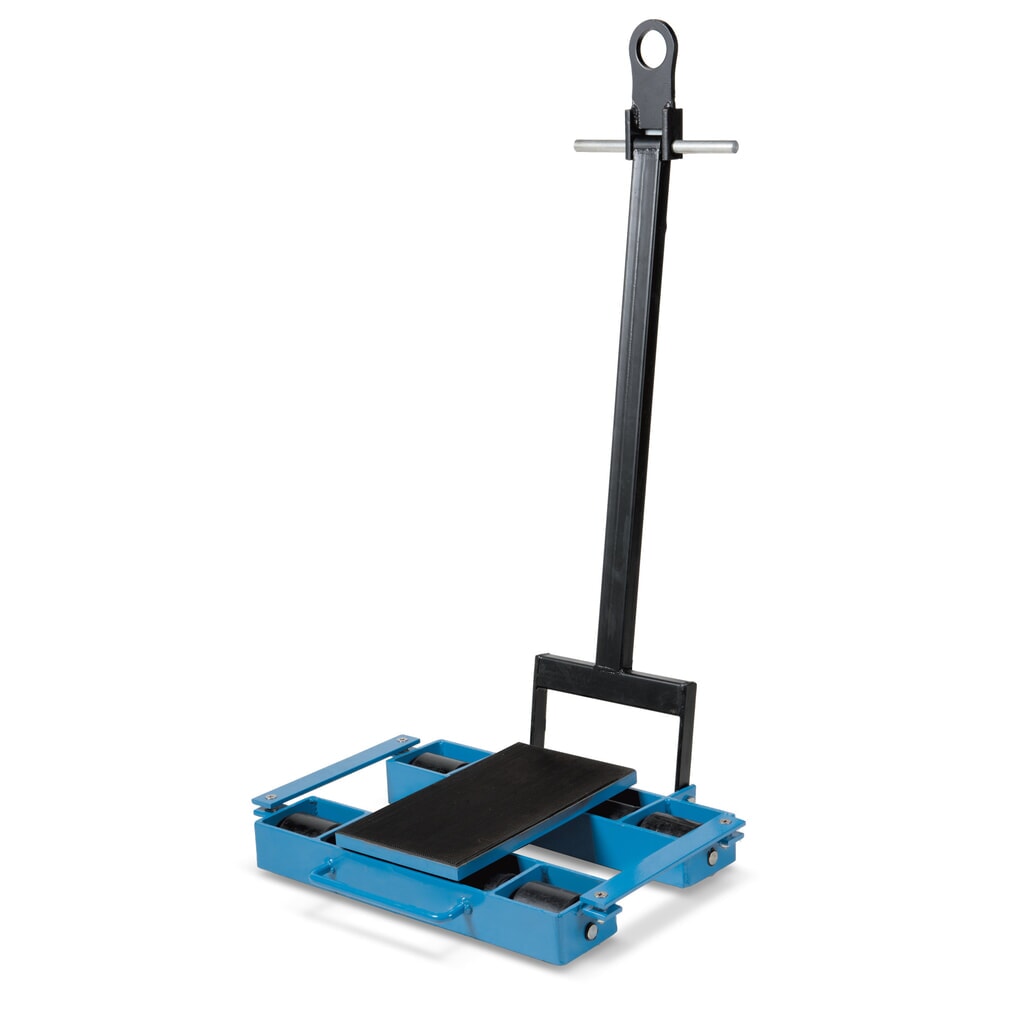 HEMMDAL trolley, steerable, capacity 6,000 kg, nylon tyres Product image: HEMMDAL trolley, steerable, capacity 6,000 kg, nylon tyres