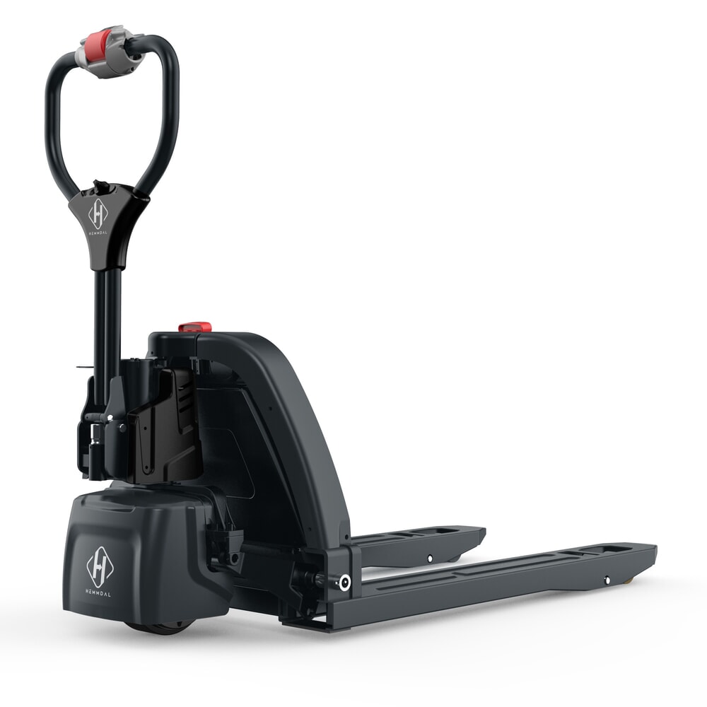 Product image: HEMMDAL PTE 1.5 electric pallet truck, load capacity 1,500 kg, fork length 1,150 mm