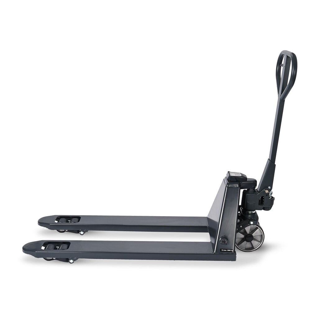 HEMMDAL PTM 2.0 Scale pallet truck with scale, load capacity 2,000 kg, 5 kg increments, tandem fork rollers Product image no. 5: HEMMDAL PTM 2.0 Scale pallet truck with scale, load capacity 2,000 kg, 5 kg increments, tandem fork rollers