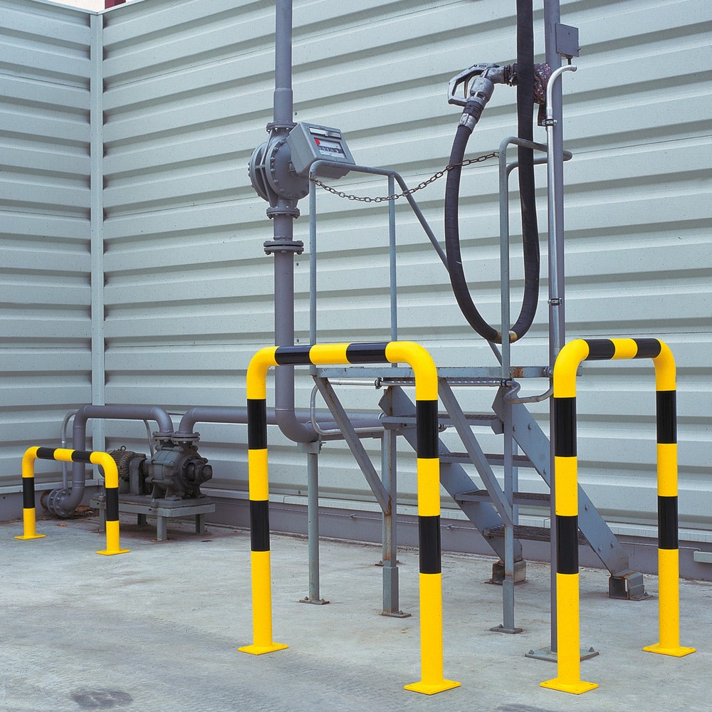 Produktabbildung Nr. 2: Hoop guard for outdoor use, Ø 76 mm, HxW 1,200 x 1,000 mm