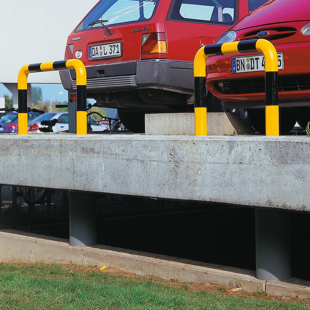 Produktabbildung Nr. 1: Hoop guard for outdoor use, Ø 76 mm, HxW 600 x 1,000 mm