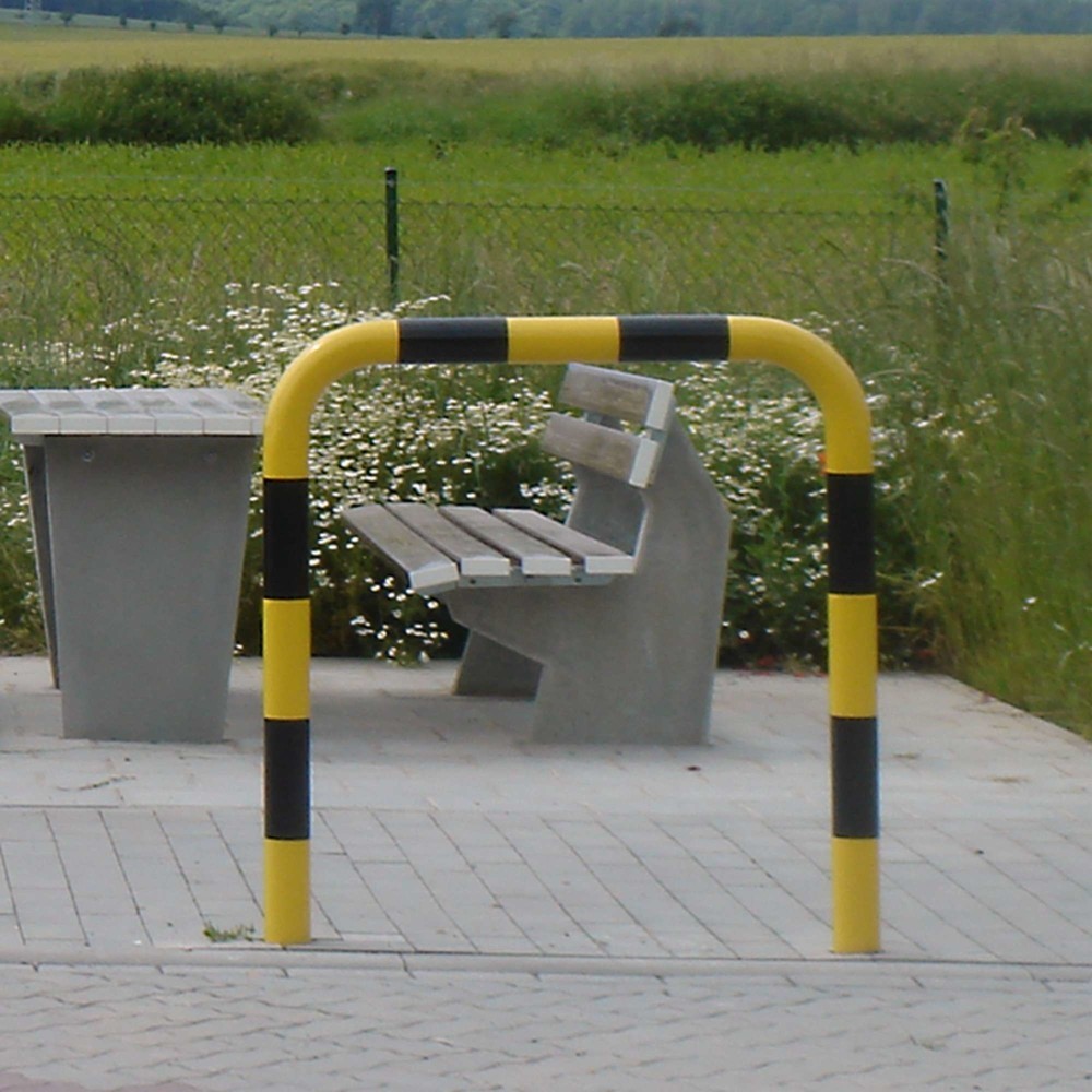 Produktabbildung Nr. 7: Hoop guard for outdoor use, Ø 76 mm, HxW 1,200 x 1,000 mm