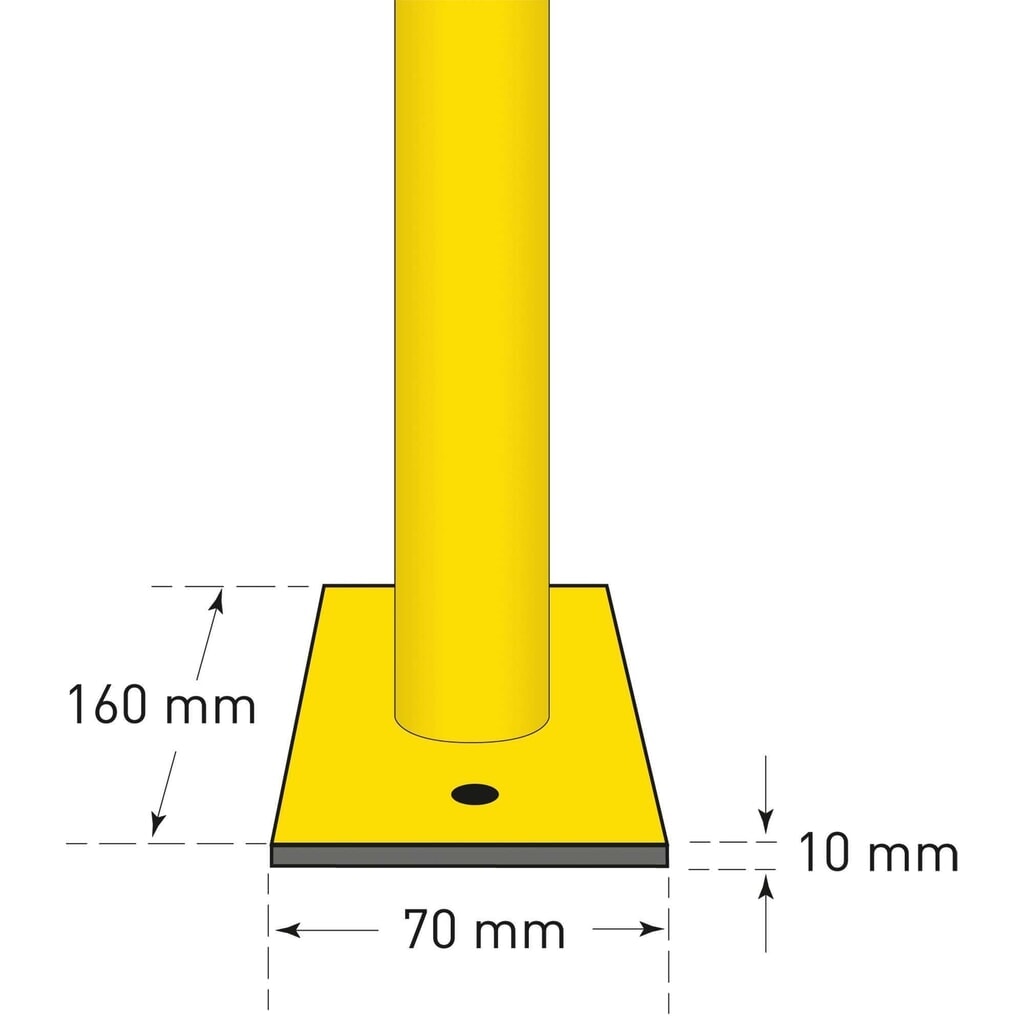 Hoop guard, outdoor use, HxW 1,000 x 1,000 mm Product image no. 2: Hoop guard, outdoor use, HxW 1,000 x 1,000 mm