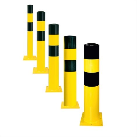 Product image no. 4: MORAVIA impact protection bollard, for ground anchoring, outdoor use, height 1,200 mm, Ø 159 mm