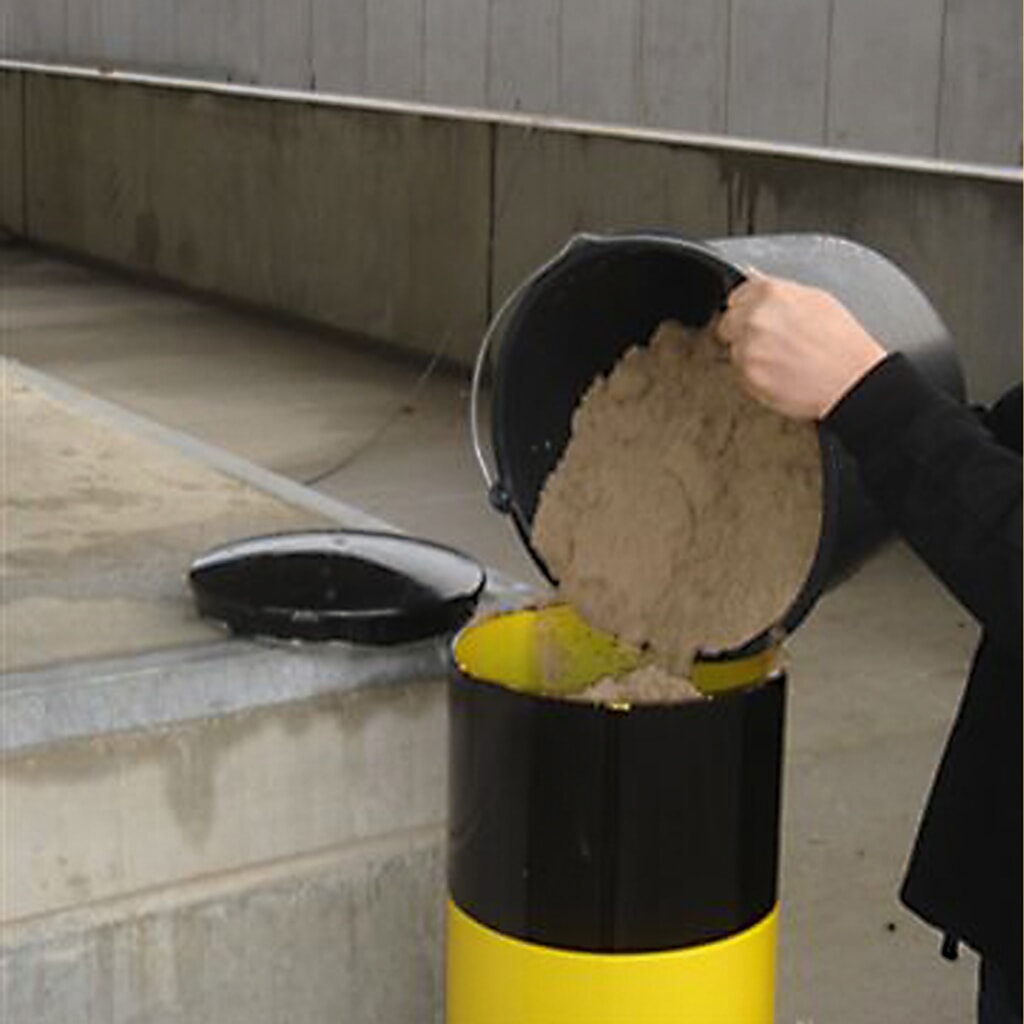 MORAVIA impact protection bollard, for setting in concrete, outdoor use, height 1,600 mm, Ø 273 mm Product image no. 3: MORAVIA impact protection bollard, for setting in concrete, outdoor use, height 1,600 mm, Ø 273 mm