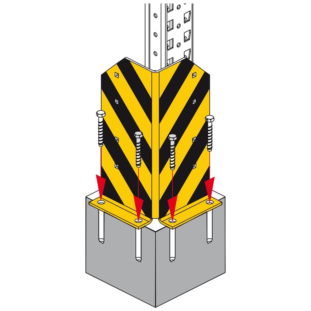 Produktabbildung Nr. 2: Impact protection for MULTIPAL® rack