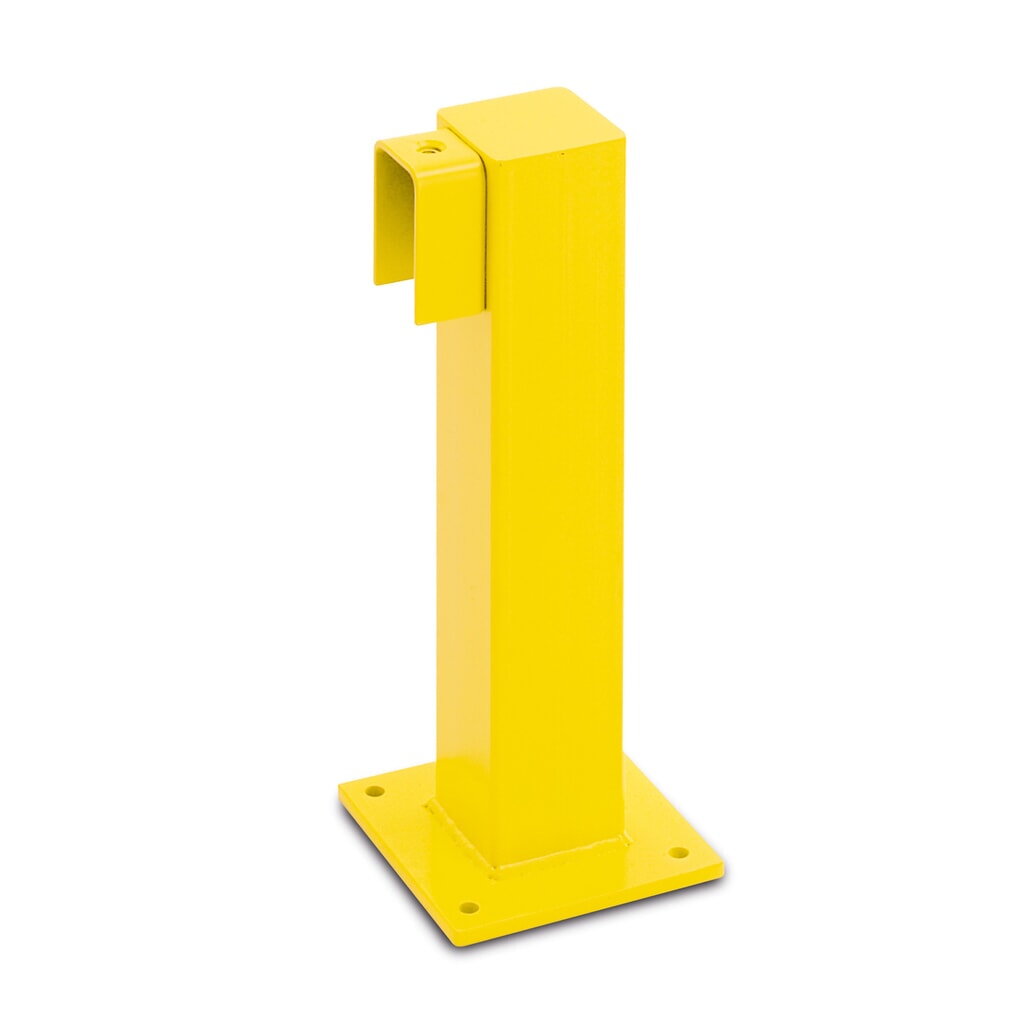 Impact protection railing, indoor use, start/end post, height 500 mm Product image no. 2: Impact protection railing, indoor use, start/end post, height 500 mm