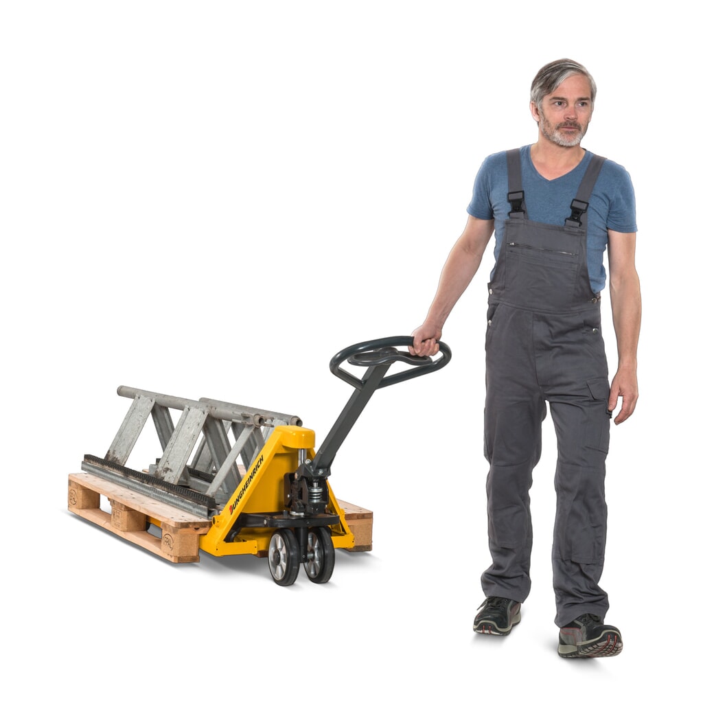 Jungheinrich AM 20 hand pallet truck, load capacity 2,000 kg, fork length 1,150 mm, polyurethane Product image no. 8: Jungheinrich AM 20 hand pallet truck, load capacity 2,000 kg, fork length 1,150 mm, polyurethane