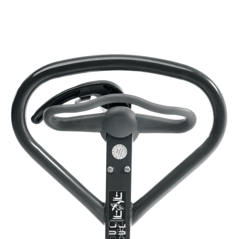 Jungheinrich AM 22 hand pallet truck with quick lift, load capacity 1,700 kg, fork length 1,600 mm, solid rubber / polyurethane, tandem rollers Product image no. 5: Jungheinrich AM 22 hand pallet truck with quick lift, load capacity 1,700 kg, fork length 1,600 mm, solid rubber / polyurethane, tandem rollers