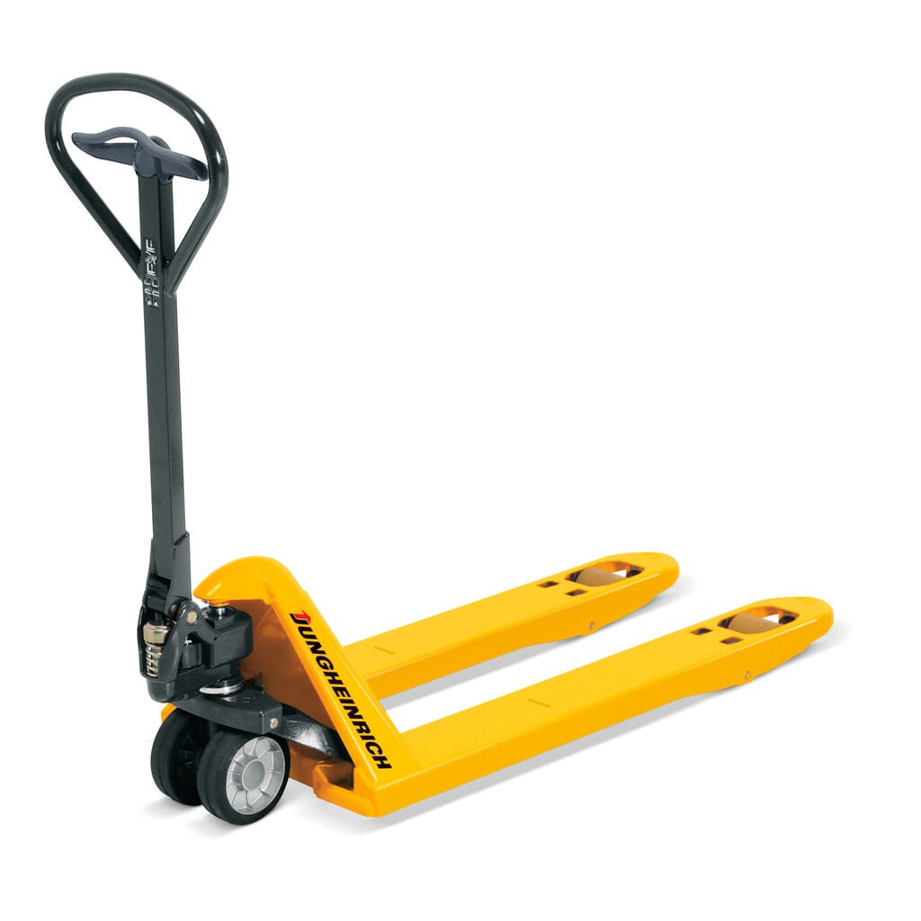 Product image: Jungheinrich AM 22 hand pallet truck, load capacity 2,200 kg, fork length 950 mm, nylon