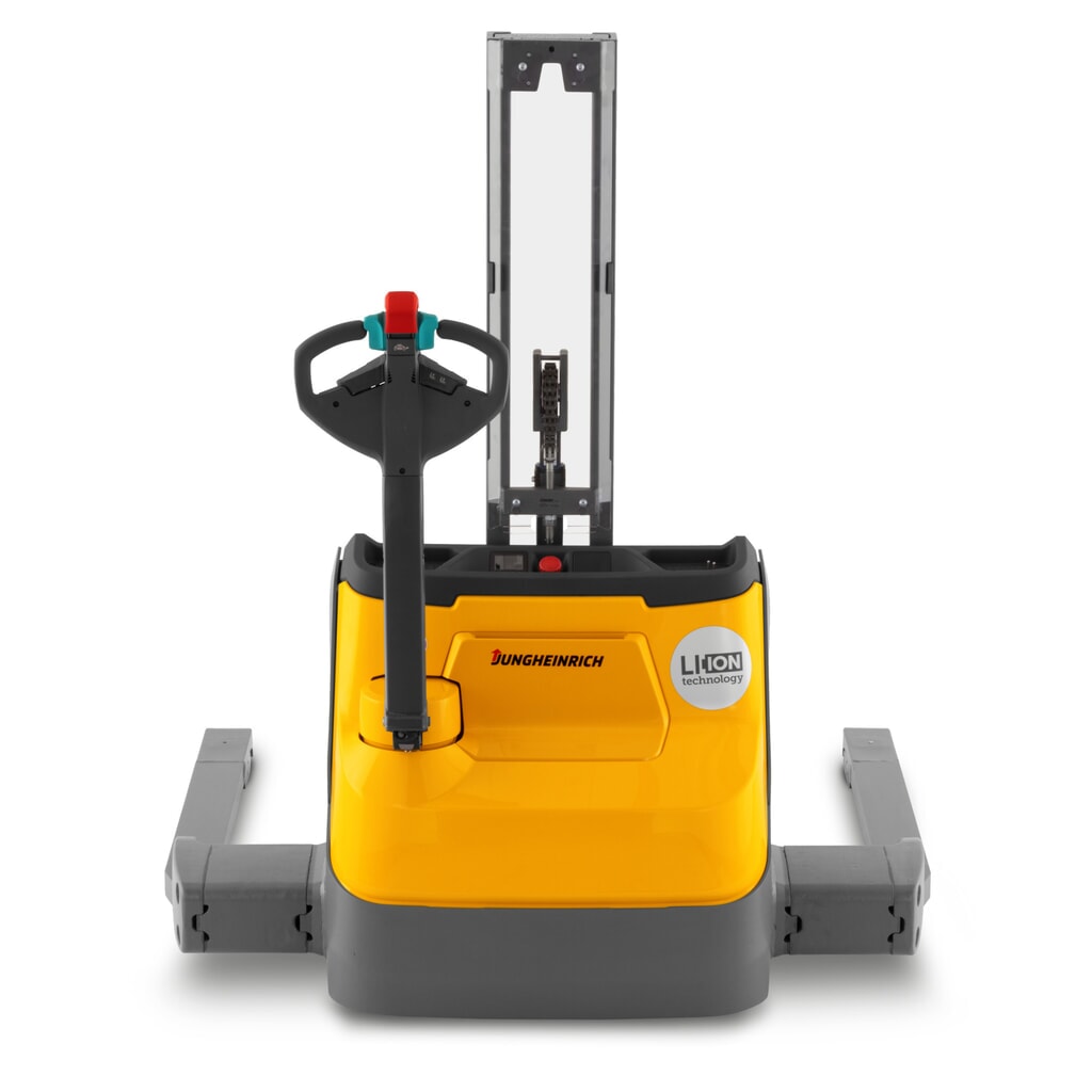 Product image no. 2: Jungheinrich EJC 110i E electric high-lift stacker truck, single mast, lift height 1,230 mm, load capacity 1,000 kg, proportional hydraulics, support arm spacing 891 mm