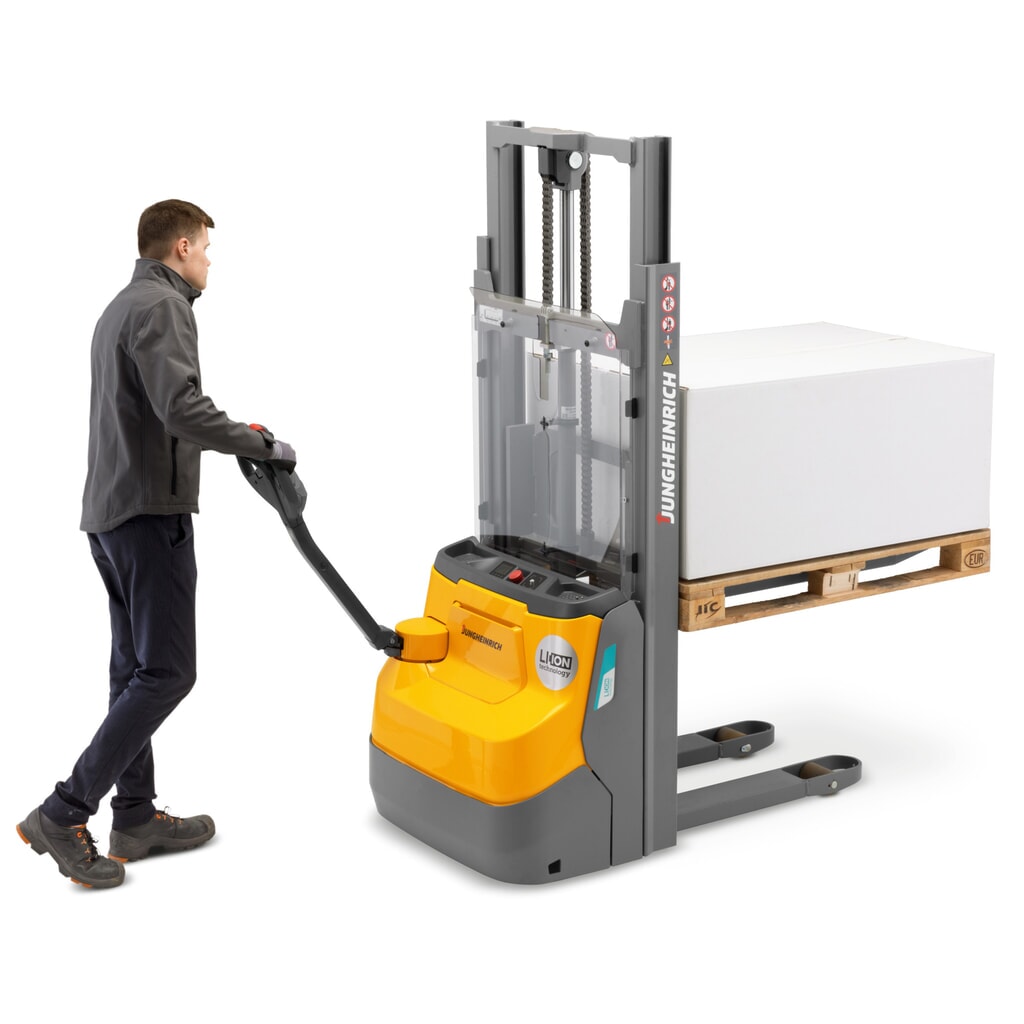Product image no. 7: Jungheinrich EJC 110i ZZ electric high-lift stacker truck, two-stage telescopic mast, lift height 2,990 mm, load capacity 1,000 kg, proportional hydraulics