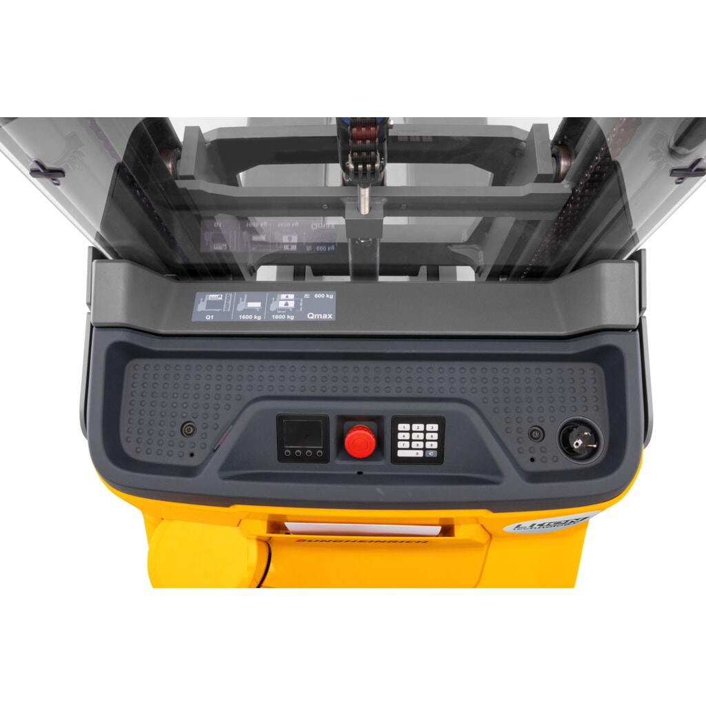 Product image no. 4: Jungheinrich EJC 110zi ZT electric high-lift stacker truck, two-stage telescopic mast, lift height 2,990 mm, load capacity 1,000 kg, proportional hydraulics, double-deck function