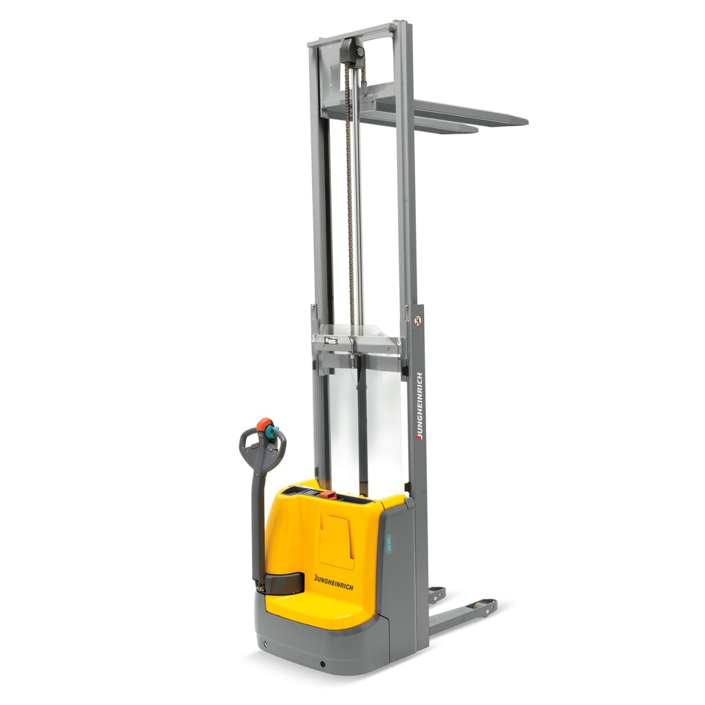 Product image no. 6: Jungheinrich EJC 112/ZZ electric high-lift stacker truck, two-stage telescopic mast, lift height 2,590 mm, load capacity 1,200 kg, proportional hydraulics, Aquamatic