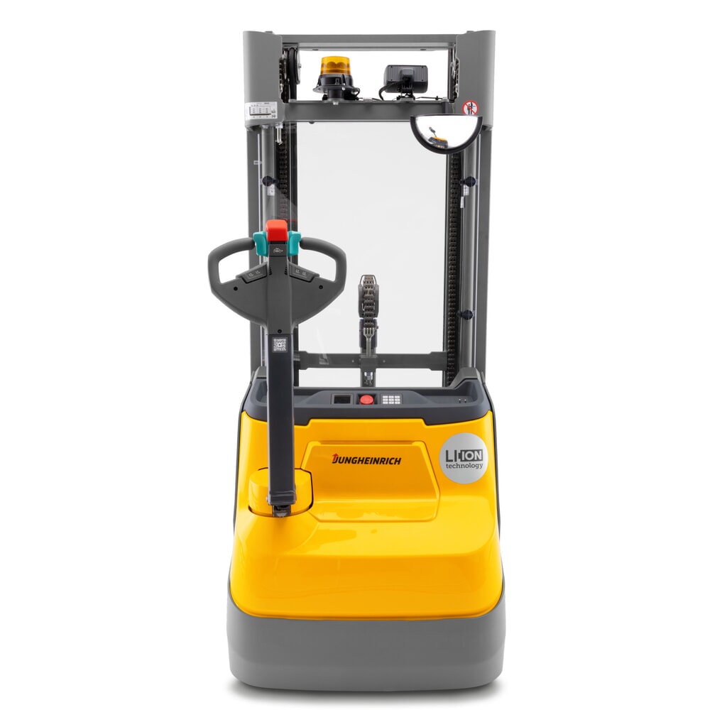 Product image no. 2: Jungheinrich EJC 112zi ZZ electric high-lift stacker truck, two-stage telescopic mast, lift height 2,590 mm, load capacity 1,200 kg, proportional hydraulics