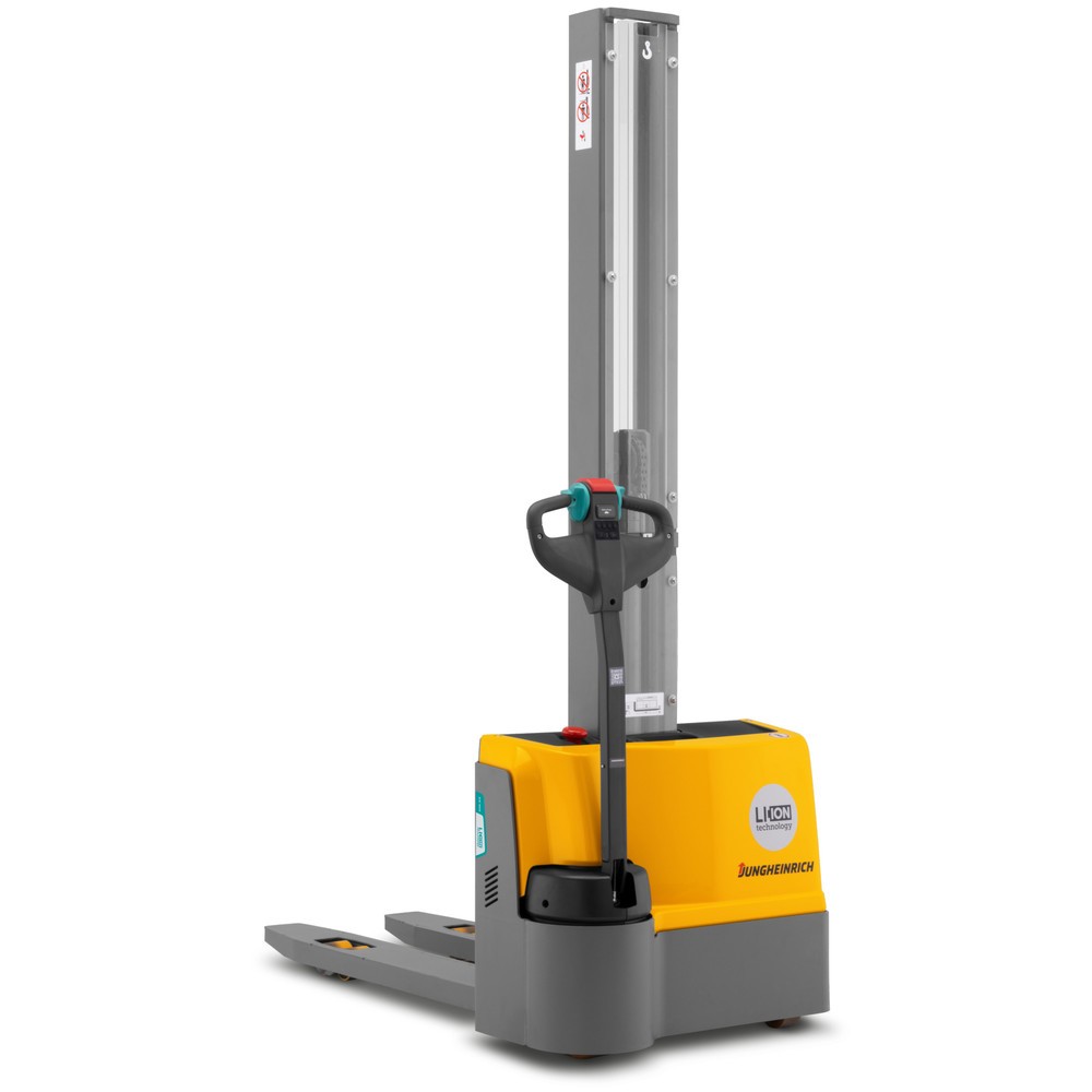 Produktabbildung Nr. 3: Jungheinrich EJC M10 E electric high-lift stacker truck, single mast, lift height 1985 mm, load capacity 1,000 kg