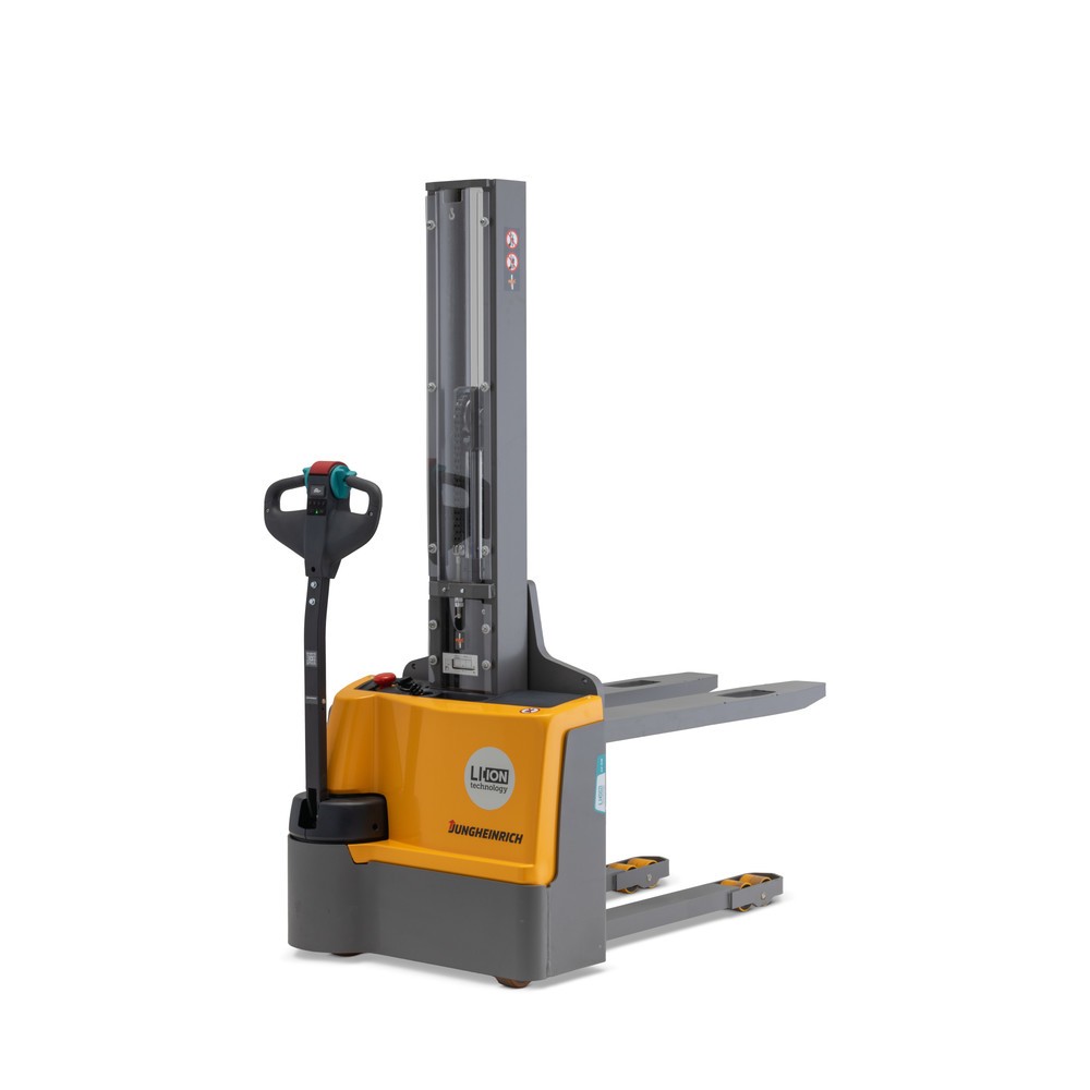 Produktabbildung Nr. 9: Jungheinrich EJC M10 E electric high-lift stacker truck, single mast, lift height 1985 mm, load capacity 1,000 kg