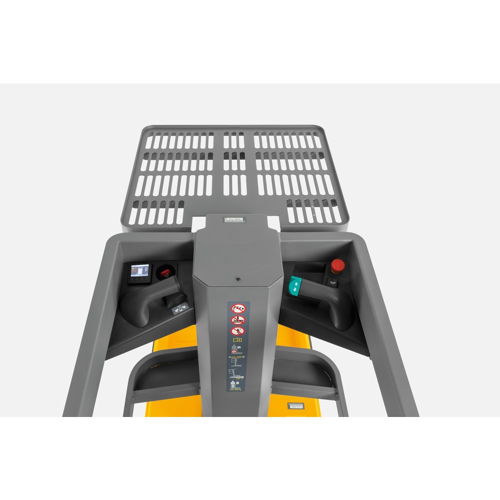 Product image no. 4: Jungheinrich EKM 202 small parts order picker, electric storage tray, door locking