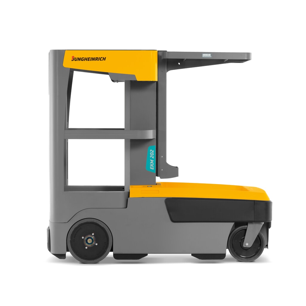 Jungheinrich EKM 202 small parts order picker, electric storage tray, door locking Product image no. 5: Jungheinrich EKM 202 small parts order picker, electric storage tray, door locking