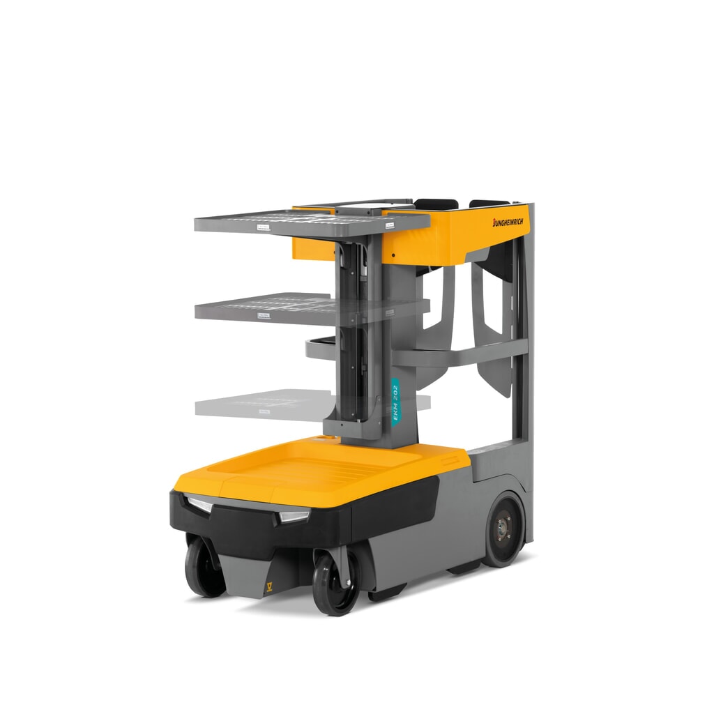 Jungheinrich EKM 202 small parts order picker, electric storage tray, door locking Product image no. 8: Jungheinrich EKM 202 small parts order picker, electric storage tray, door locking