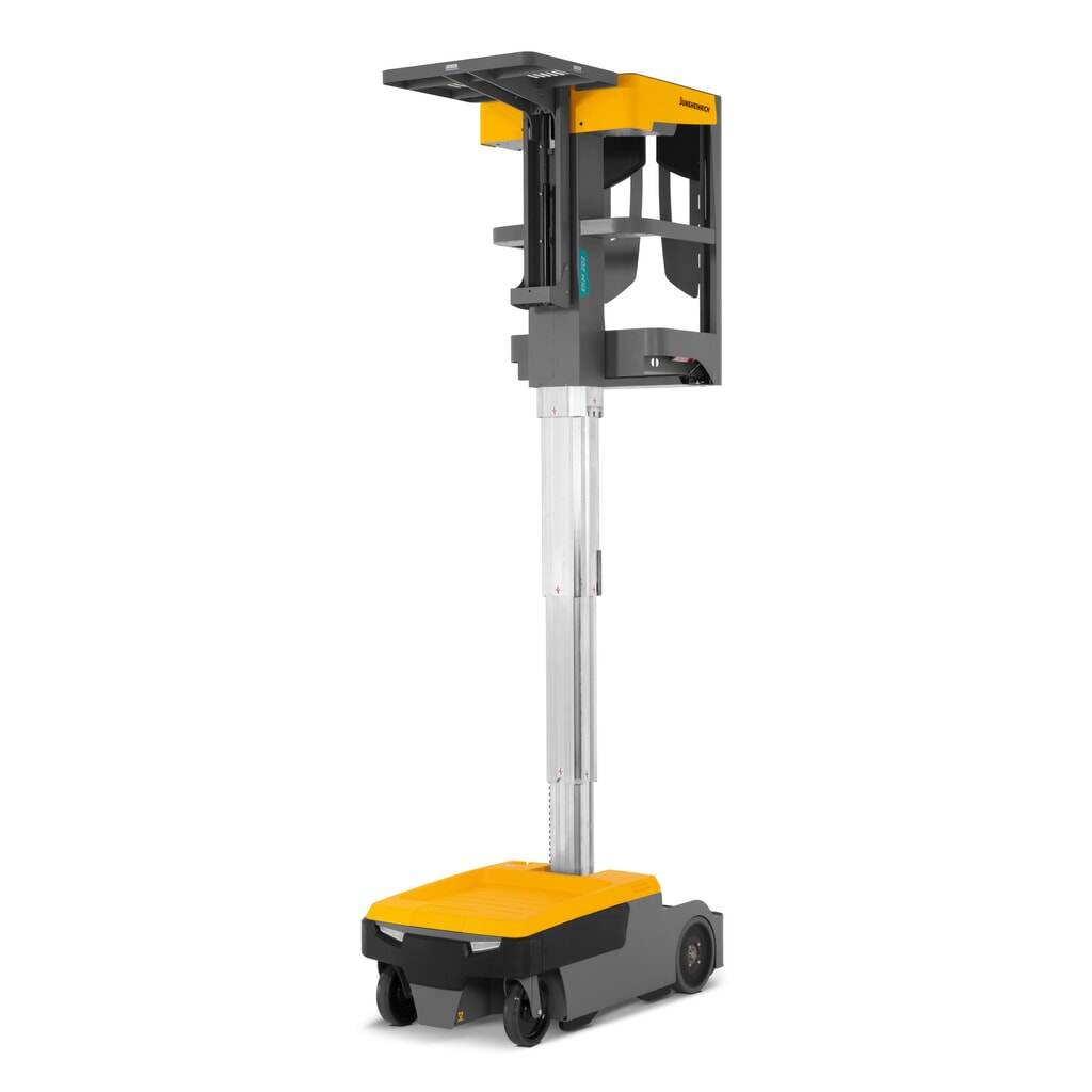 Product image no. 9: Jungheinrich EKM 202 small parts order picker, electric storage tray, door locking