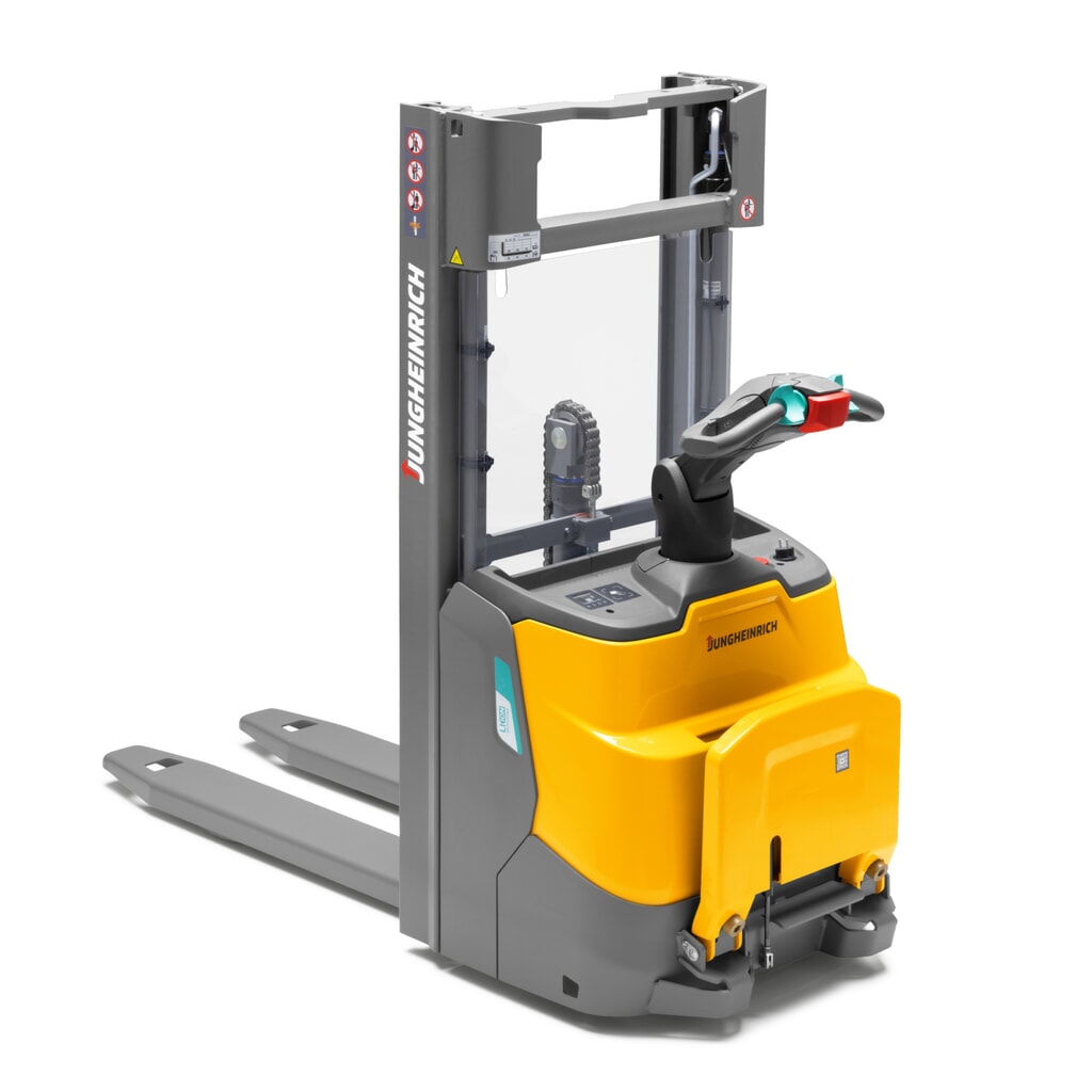 Product image no. 9: Jungheinrich electric high-lift stacker truck ERC 110i DZ with platform, three-stage telescopic mast, lift height 4,300 mm, load capacity 1,000 kg, proportional hydraulics
