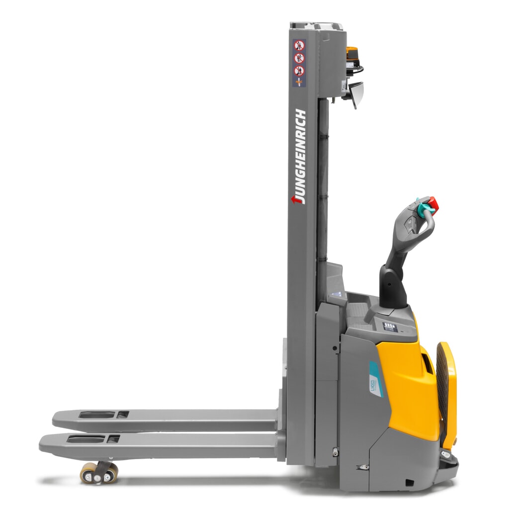 Product image no. 3: Jungheinrich electric high-lift stacker truck ERC 112zi DZ with platform, three-stage telescopic mast, lift height 4,300 mm, load capacity 1,200 kg, proportional hydraulics