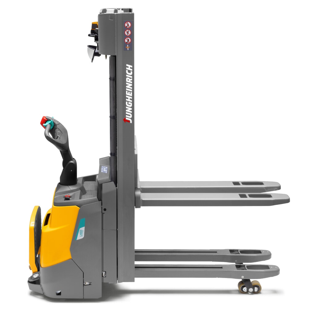 Product image no. 2: Jungheinrich electric high-lift stacker truck ERC 112zi ZT with platform, two-stage telescopic mast, lift height 3,600 mm, load capacity 1,200 kg, proportional hydraulics, double-deck function