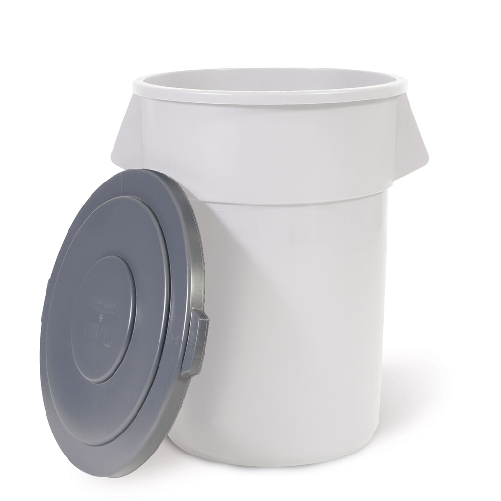 Cover for Rubbermaid® universal container 121 litres, round, grey Product image: Cover for Rubbermaid® universal container 121 litres, round, grey