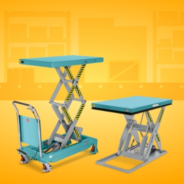 Scissor lift table
