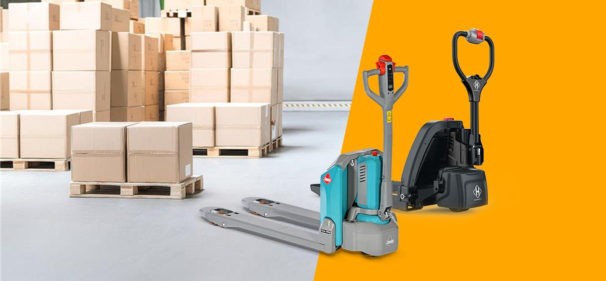 Electric pallet trucks