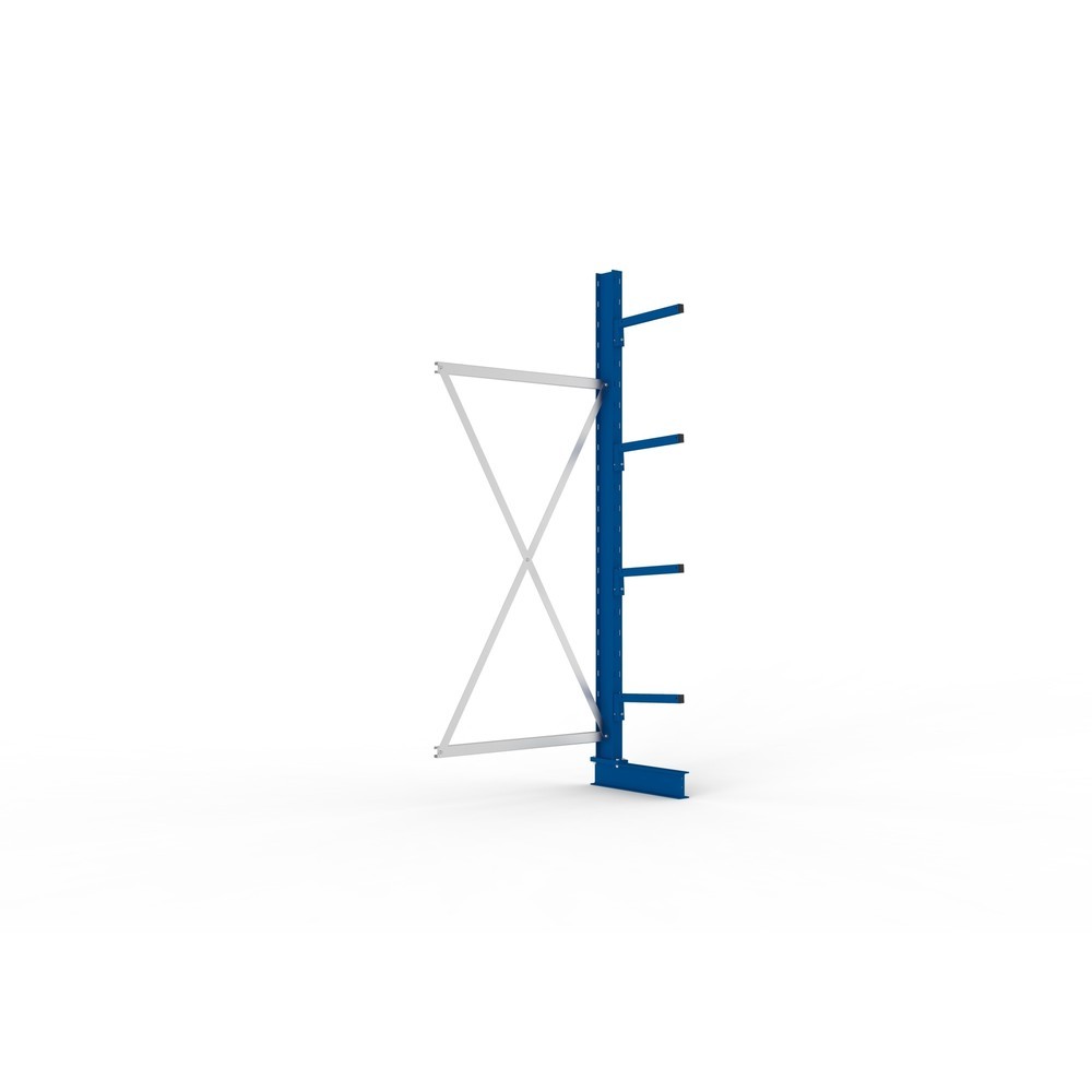 Product image: META cantilever rack, AU, single-sided, LC 220 kg, height 2,500 mm
