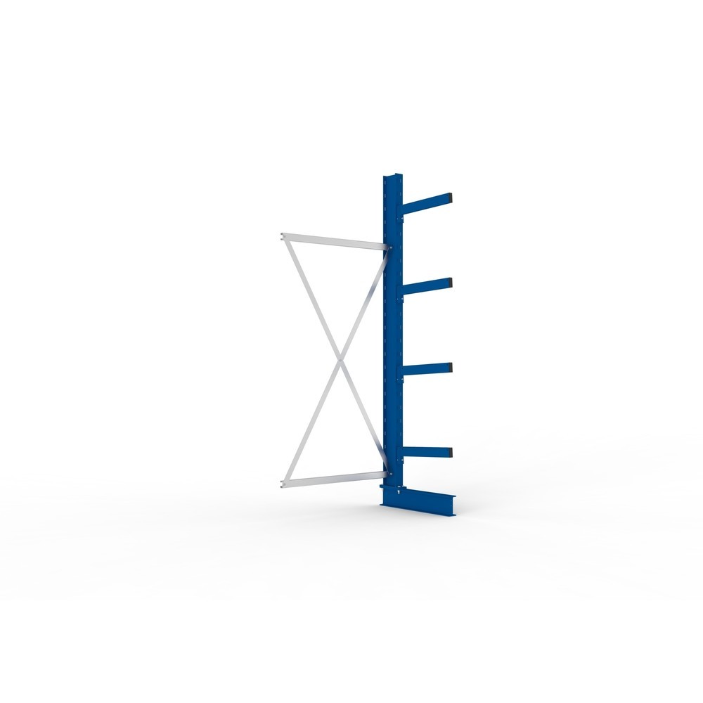 Product image: META cantilever rack, AU, single-sided, LC 430 kg, height 2,500 mm