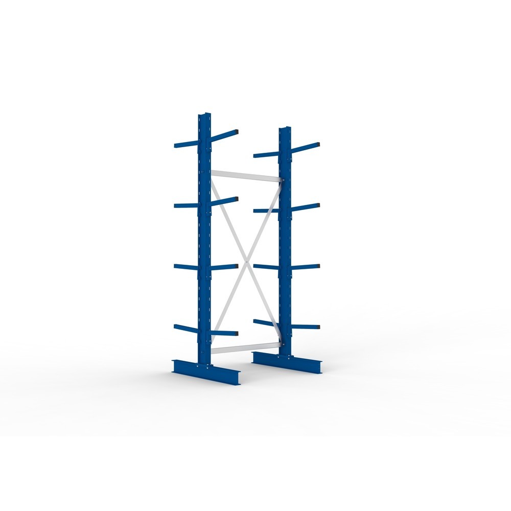 Product image: META cantilever rack, BU, double-sided, LC 220 kg, height 2,500 mm