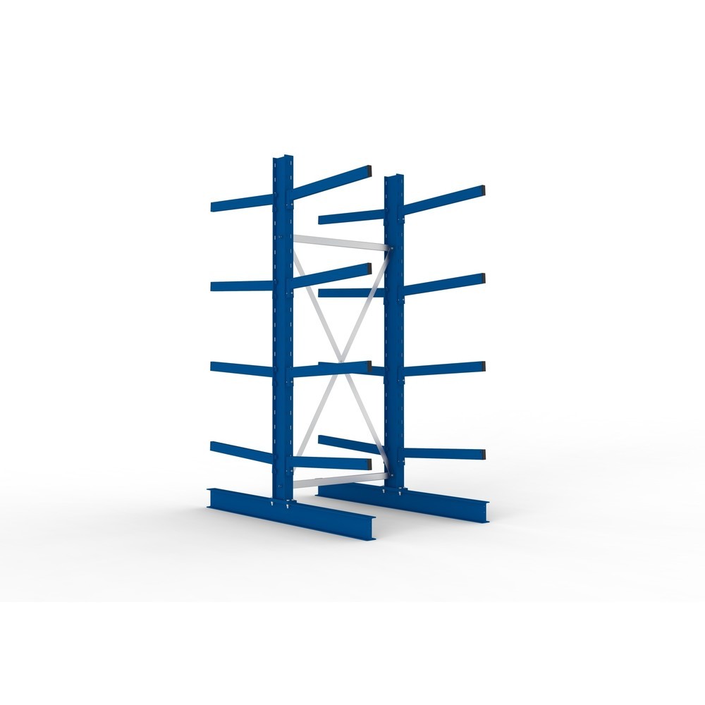 Product image: META cantilever rack, BU, double-sided, LC 250 kg, height 2,500 mm