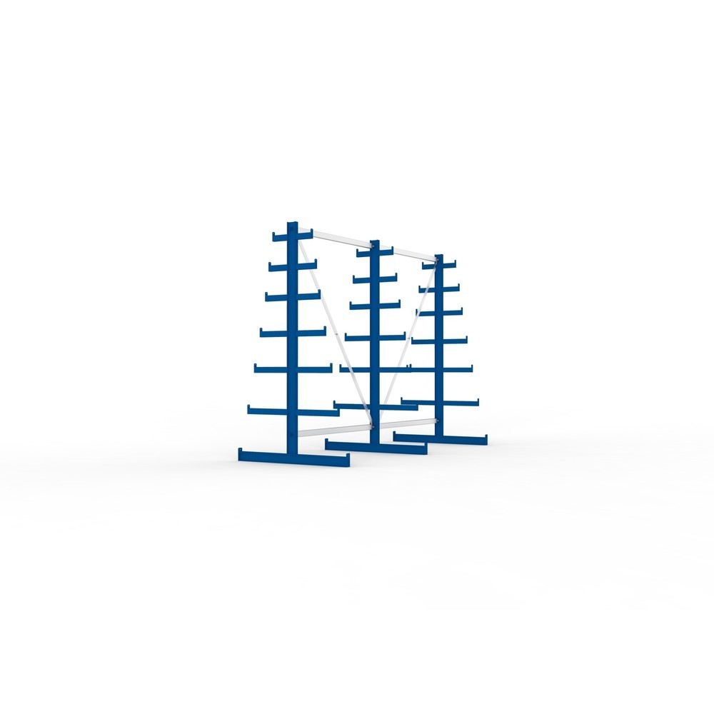 Produktabbildung Nr. 4: META cantilever rack, double-sided, LC 150 kg, 3 uprights