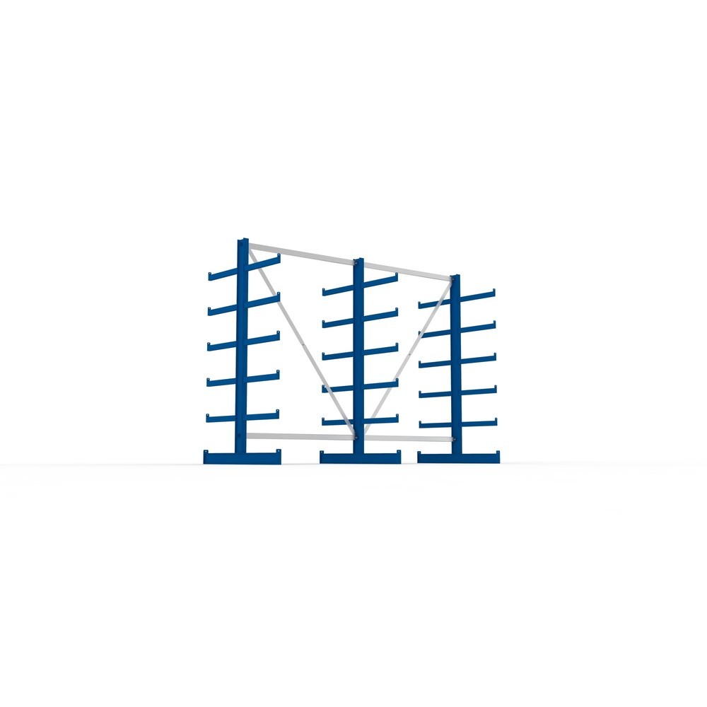 Produktabbildung Nr. 3: META cantilever rack, double-sided, LC 200 kg, 3 uprights