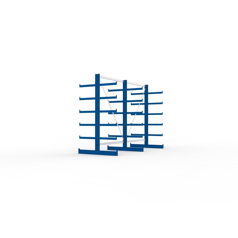 Produktabbildung Nr. 4: META cantilever rack, double-sided, LC 200 kg, 3 uprights