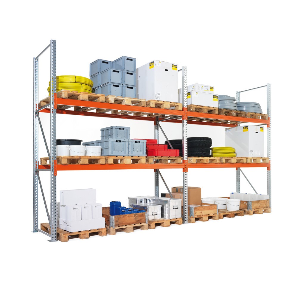 Produktabbildung Nr. 2: META MULTIPAL pallet rack, base unit, SL 8,790 kg, HxWxD 3,800 x 2,700 x 1,100 mm