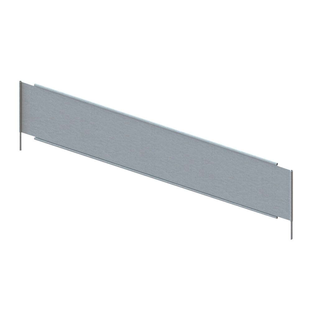 Product image: META shelf divider, WxD 150 x 600 mm, with safety bracket