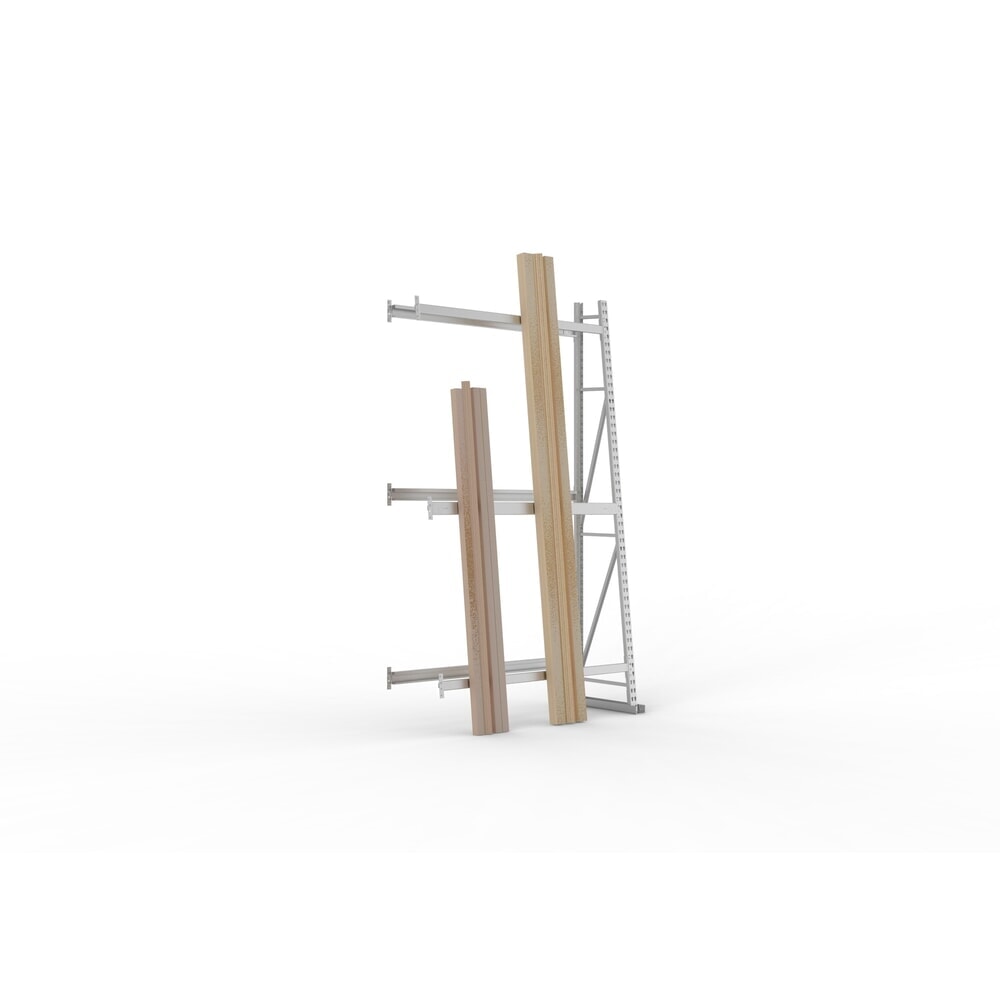 Product image: META vertical rack, single-sided, AU, HxWxD 2,500 x 1,400 x 500 mm