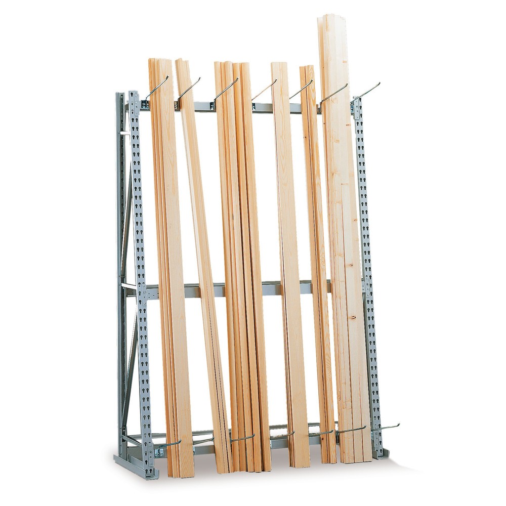 Product image: META vertical rack, single-sided, BU, HxWxD 2,200 x 1,400 x 500 mm