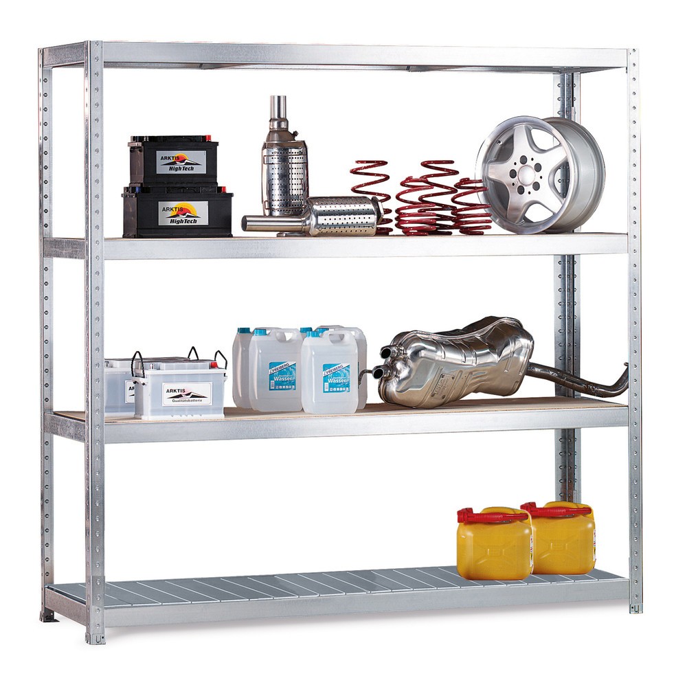 Produktabbildung Nr. 3: META wide-span rack, with chipboard, SL 500 kg, HxWxD 1,970 x 1,700 x 400 mm