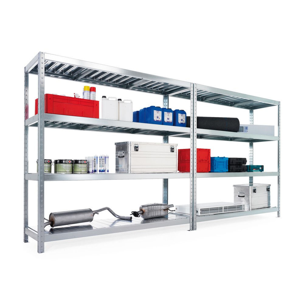 Produktabbildung Nr. 3: META wide-span rack, with steel panels, SL 500 kg, HxWxD 1,970 x 1,700 x 400 mm