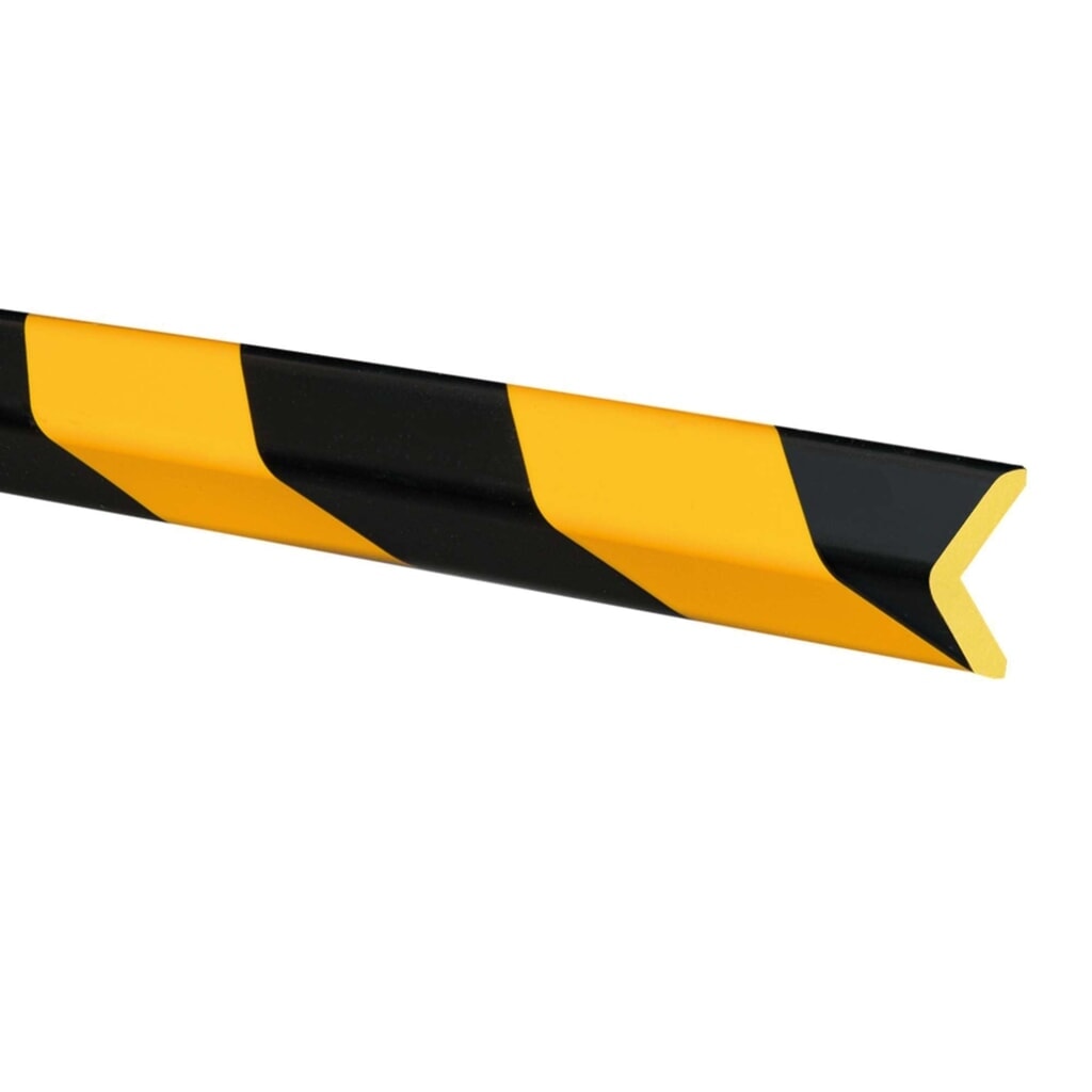 MORAVIA impact protector for edges, angular, rounded, self-adhesive, HxW 26 x 26 mm, length 1 m Product image: MORAVIA impact protector for edges, angular, rounded, self-adhesive, HxW 26 x 26 mm, length 1 m