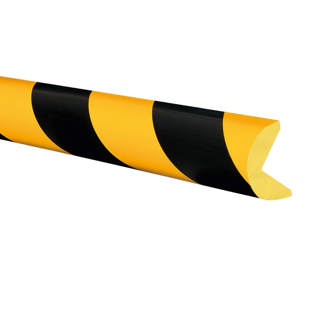 MORAVIA impact protector for edges, circular, self-adhesive, HxW 40 x 40 mm, length 1 m Product image: MORAVIA impact protector for edges, circular, self-adhesive, HxW 40 x 40 mm, length 1 m
